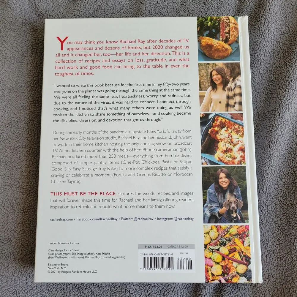 COOKBOOK RACHAEL RAY This Must Be the Place Home Cooking 125 Recipes Pandemic - Picture 3 of 6